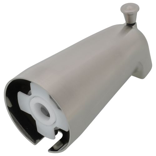 Main product image of Capstone Brushed Nickel 5-1/2" Diverter Tub Spout, Slip Fit, 41911BN