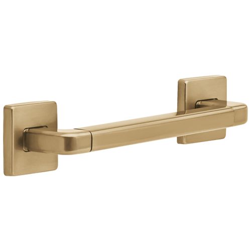 Main product image of 12" Angular Modern Decorative Ada Grab Bar (Champagne Bronze), 41912-CZ