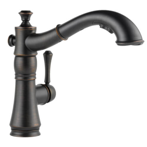 Main product image of Cassidy Single Handle Pull-Out Kitchen Faucet (Venetian Bronze), 4197-RB-DST