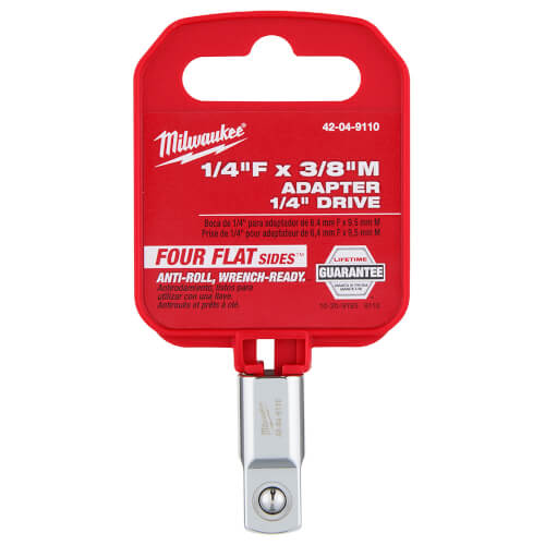 Main product image of 1/4" Drive Socket Adapter (1/4"F x 3/8"M)