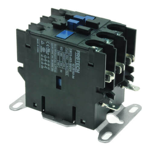 Main product image of PROTECH Contactor - 40A 3-Pole (208-230V coil), 42-25103-04