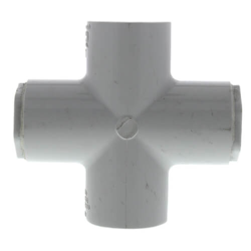 Main product image of 1" x 1/2" PVC Sch. 40 Cross