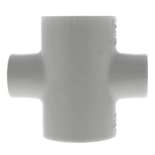 Main product image of 2" x 2" x 1" x 1" PVC Sch. 40 Cross