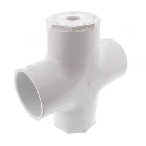 Main product image of 2-1/2" x 1/2" PVC Sch. 40 Cross