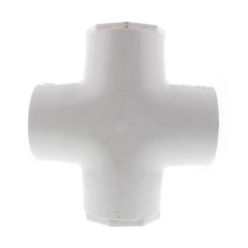 Main product image of 2-1/2" x 1/2" PVC Sch. 40 Cross