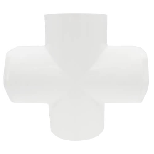 Main product image of 3" x 1-1/4" PVC Sch. 40 Cross