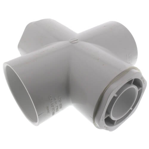 Main product image of 3" x 1-1/2" PVC Sch. 40 Cross