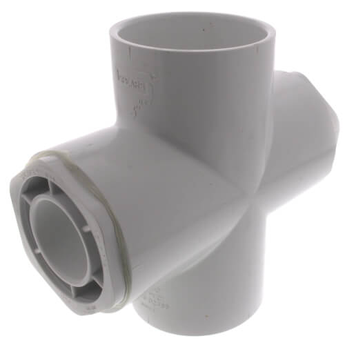 Main product image of 3" x 1-1/2" PVC Sch. 40 Cross