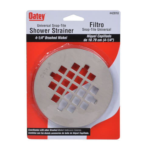 Main product image of 4-1/4" Universal Snap-Tite Brushed Nickel Strainer