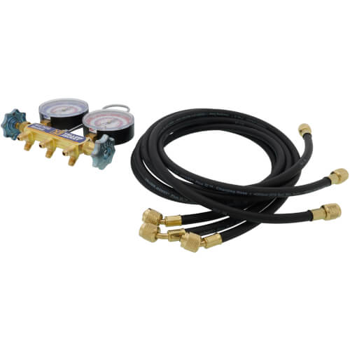 42044 Yellow Jacket 42044 Series 41 Heat Pump Manifold w/ 60" Hoses