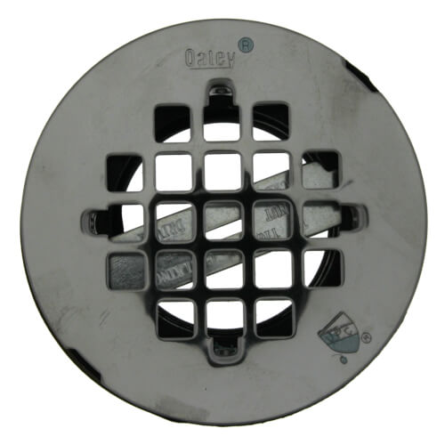 Main product image of 2" ABS No-Calk Shower Drain with Stainless Steel Strainer