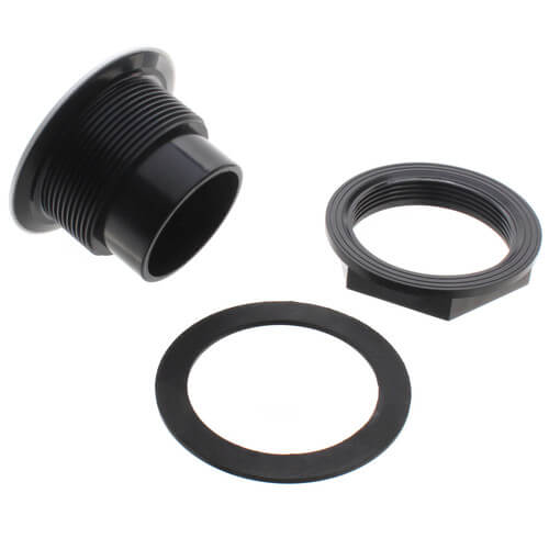 Main product image of 2" ABS Solvent Weld Shower Drain with White Plastic Strainer