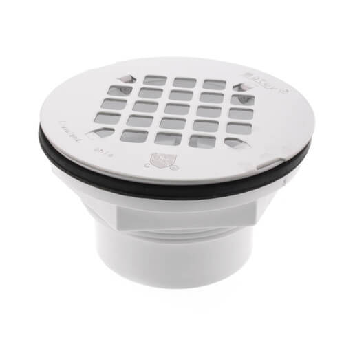 42097 Oatey 42097 2" PVC Solvent Weld Shower Drain with Stainless