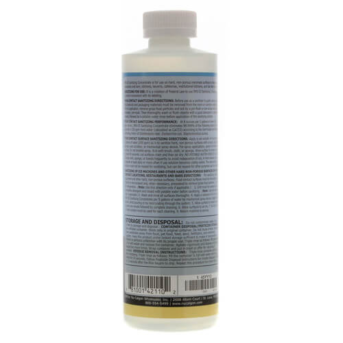 421134 NuCalgon 421134 Ice Machine Sanitizer, No Rinse, 16 fl oz