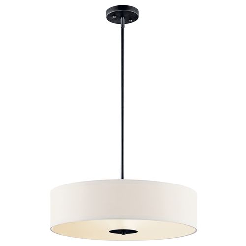 Main product image of 20" 3 Light Convertible Pendant (Black)