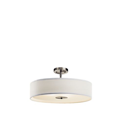 Main product image of 20" 3 Light Convertible Pendant (Brushed Nickel)