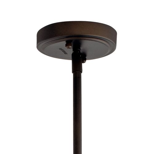 Main product image of Everly 15.25" 1 Light Bell Pendant Clear Glass (Olde Bronze)