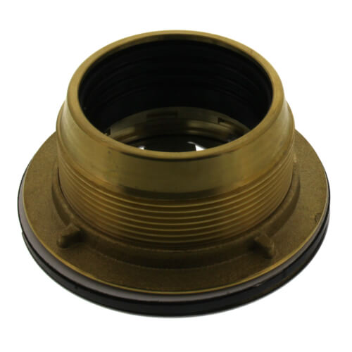 Main product image of 2" Brass No-Calk Shower Drain with Stainless Steel Strainer