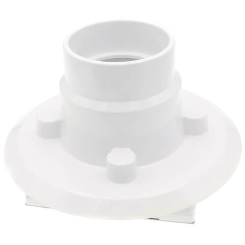 Main product image of 2" or 3" PVC Drain with Square Brushed Nickel Snap-Tite Strainer