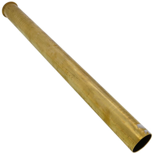 Main product image of 1-1/2" x 18", 17 GA, RB Flanged Tailpiece