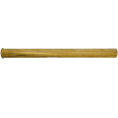 Main product image of 1-1/2" x 18", 17 GA, RB Flanged Tailpiece