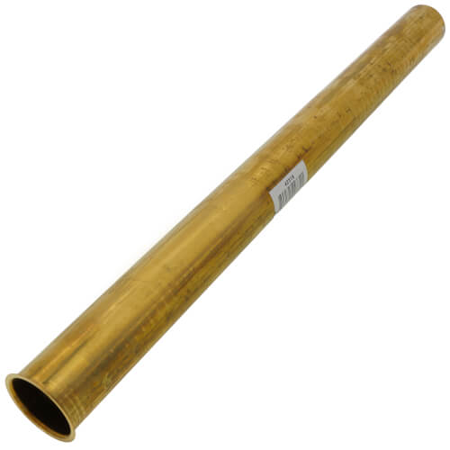 Main product image of 1-1/2" x 18", 17 GA, RB Flanged Tailpiece