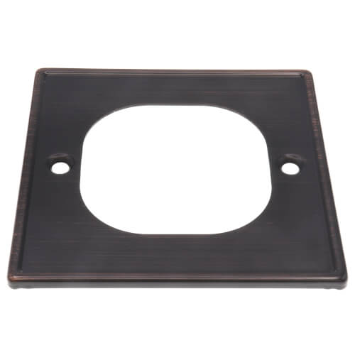 Main product image of Square Oil Rubbed Bronze Snap Strainer with Ring