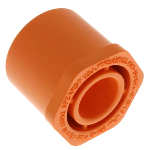 Main product image of 1" x 1/2" CTS CPVC Transition Bushing (IPS Spigot x CTS Socket)