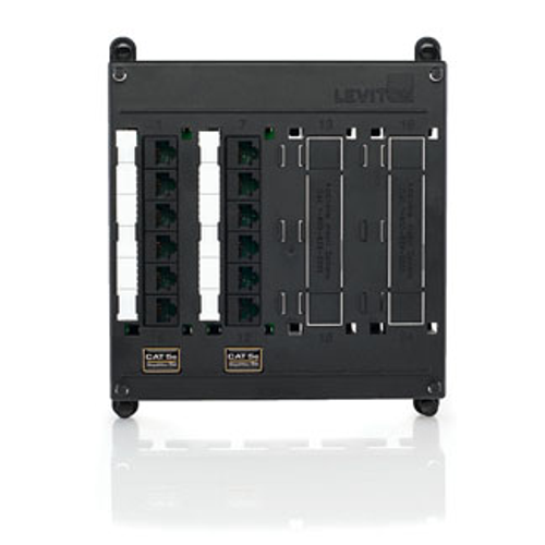 Main product image of Twist & Mount Patch Panel, (12) Cat 5e Ports