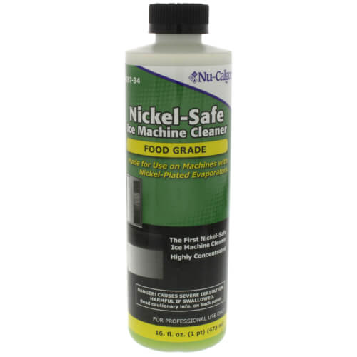 428734 NuCalgon 428734 NickelSafe Ice Machine Cleaner, 16 fl. oz.