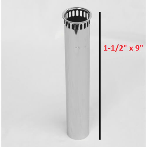 Main product image of Vented Flush Connection (1.5" x 1.5" x 9")