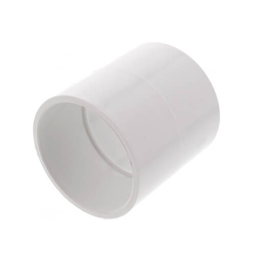part #420-020 2"- Sch 40 Socket/Slip PVC Cross Pipe Fitting white 