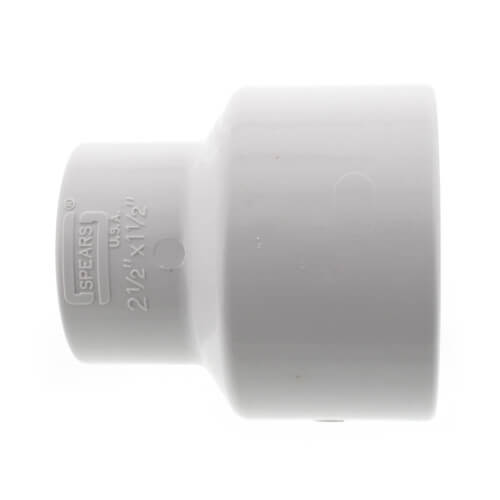 2-1/2" x 1-1/2" PVC Schedule 40 Reducer Coupling