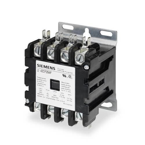 Main product image of 4 Pole, 40 Amp, 240V Contactor