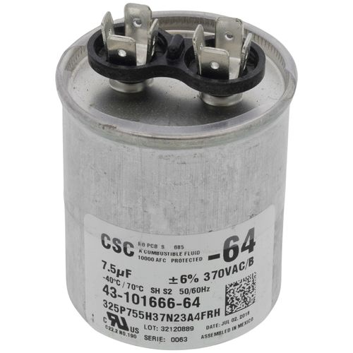 Main product image of Capacitor - 7.5/370 Single Round, 43-101666-64