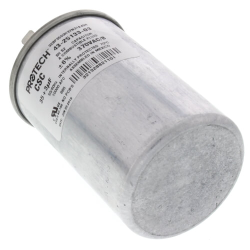 Main product image of 40/5 MFD Round Capacitor (370V)