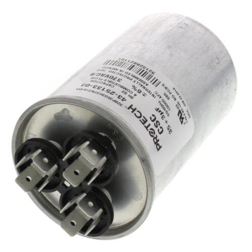 43-25133-08 -Cosaire OEM Round Replacement Dual Run Capacitor 55 + 5 UF