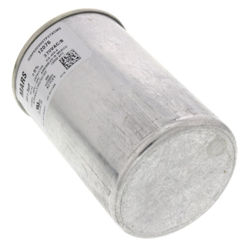 Main product image of 60/3 MFD Round Run Capacitor (370V), 43-25133-09