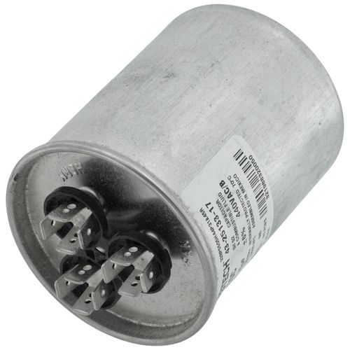 Main product image of 55/5 MFD Dual Round Capacitor (440V), 43-25133-17