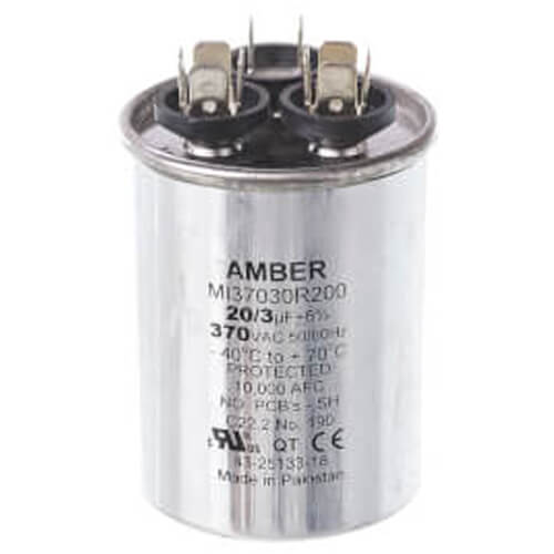 Main product image of Capacitor - 20/3/370 Dual Round, 43-25133-18