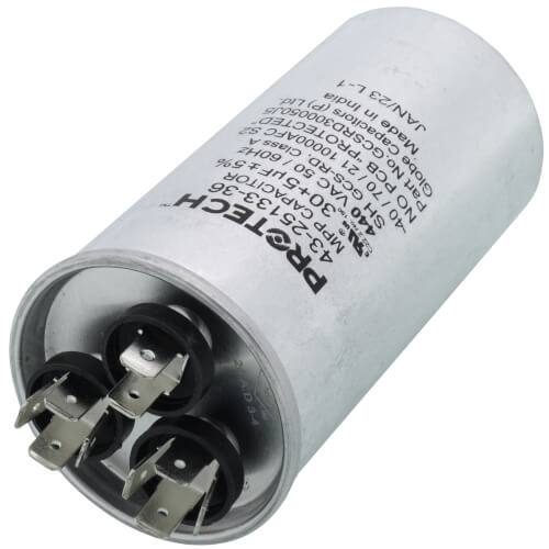 Main product image of Capacitor - 30/5/440 Dual Round, 43-25133-36