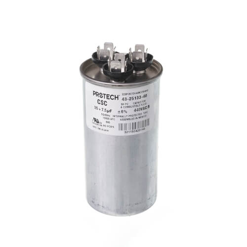 Main product image of Capacitor - 35/7.5/440 Dual Round, 43-25133-40
