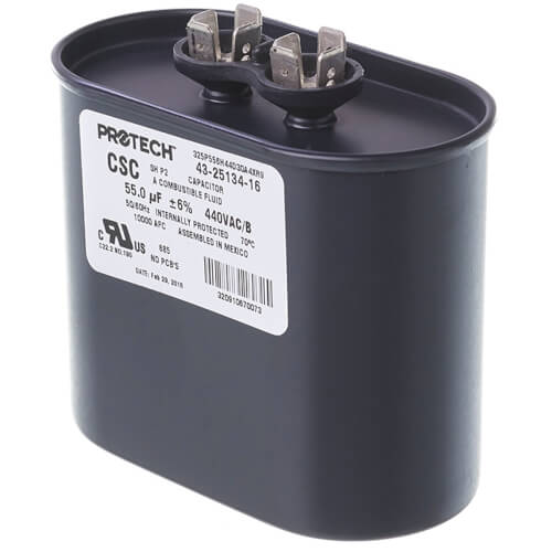 Main product image of Capacitor - 55/440 Single Oval, 43-25134-16