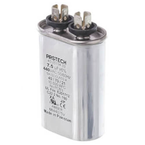 Main product image of Capacitor - 7.5/440 Single Oval, 43-25134-33