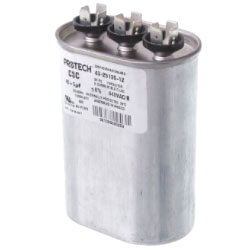Main product image of 45/5 MFD Dual Oval Run Capacitor (440V), 43-25135-12