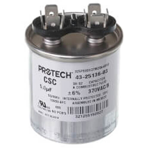 Main product image of Capacitor - 5/370 Single Round, 43-25136-03