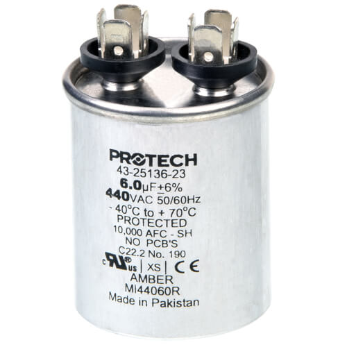 Main product image of Capacitor - 6/440 Single Round, 43-25136-23