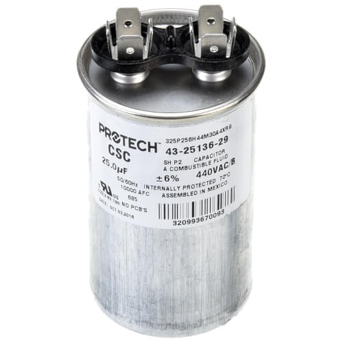 Main product image of Capacitor - 25/440 Single Round, 43-25136-29