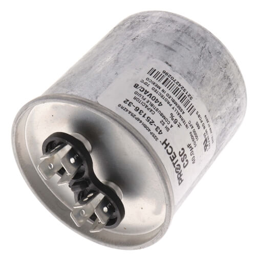 Main product image of 40 MFD Round Run Capacitor (440V), 43-25136-32