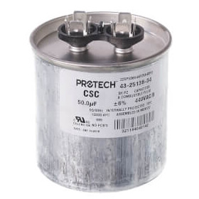 Main product image of Capacitor - 50/440 Single Round, 43-25136-34